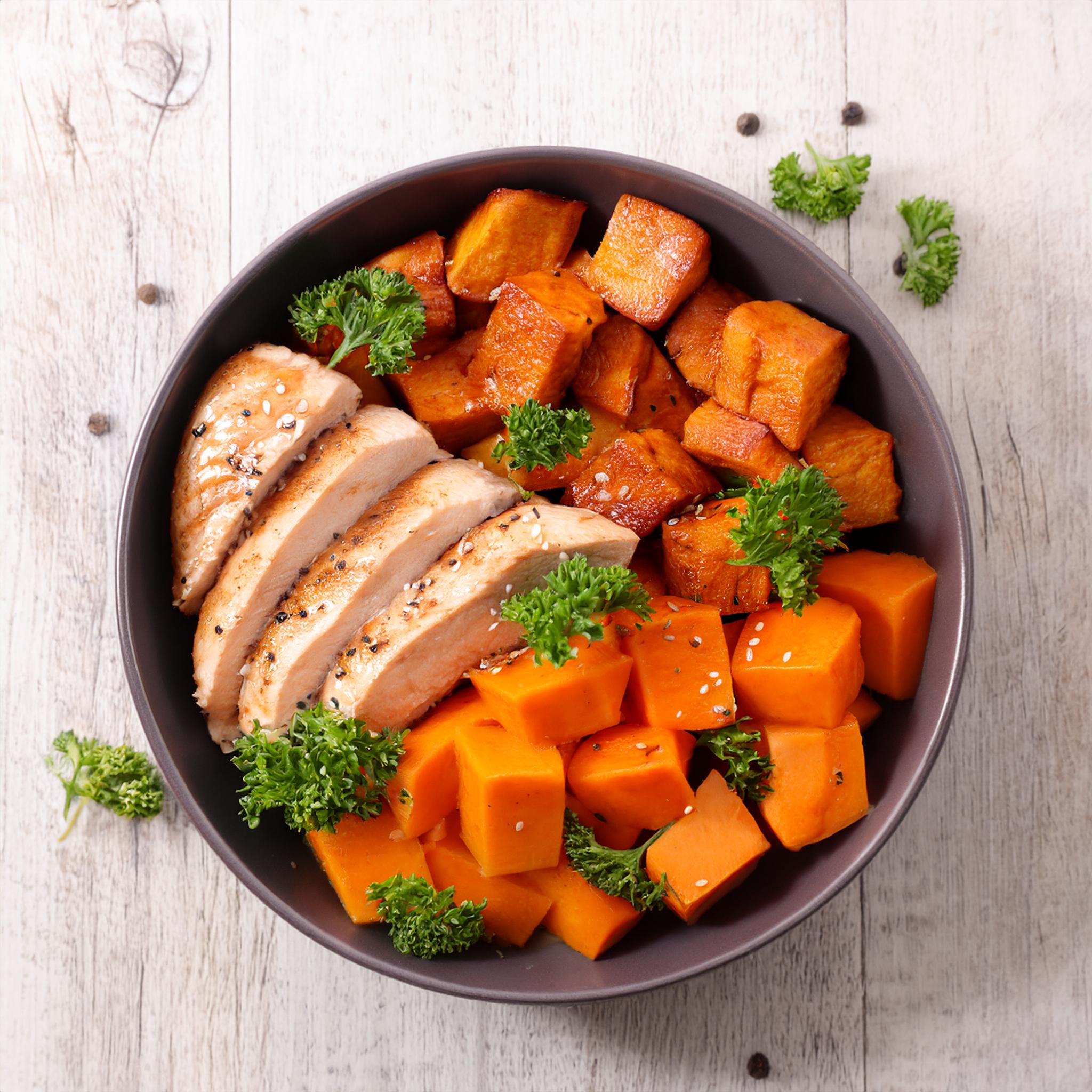 Chicken-and-Sweet-Potato-Bowl