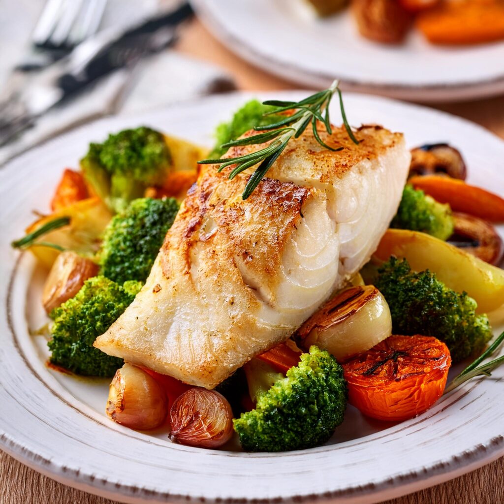 Baked-Cod-with-Roasted-Vegetables