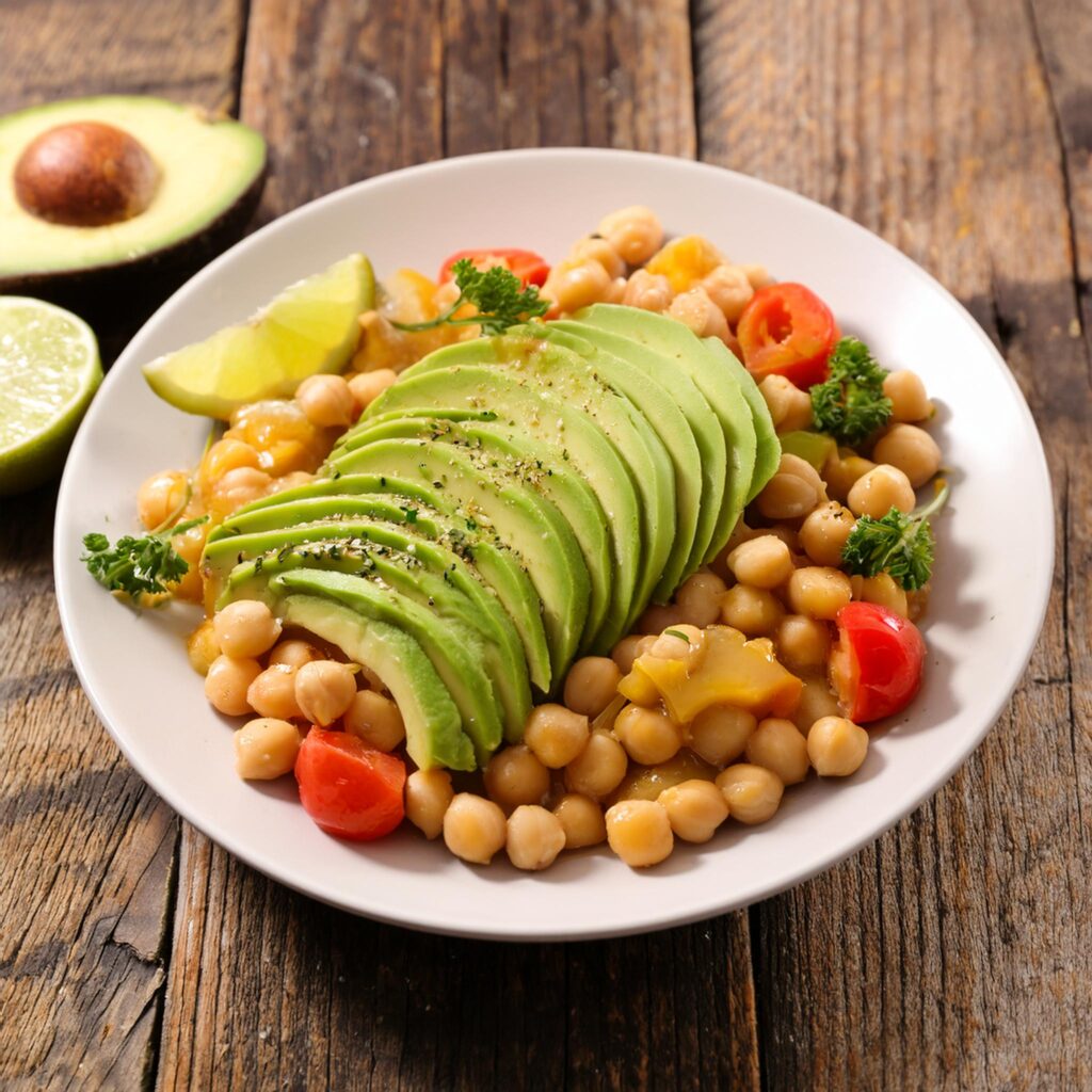 Chickpea-and-Avocado-Salad