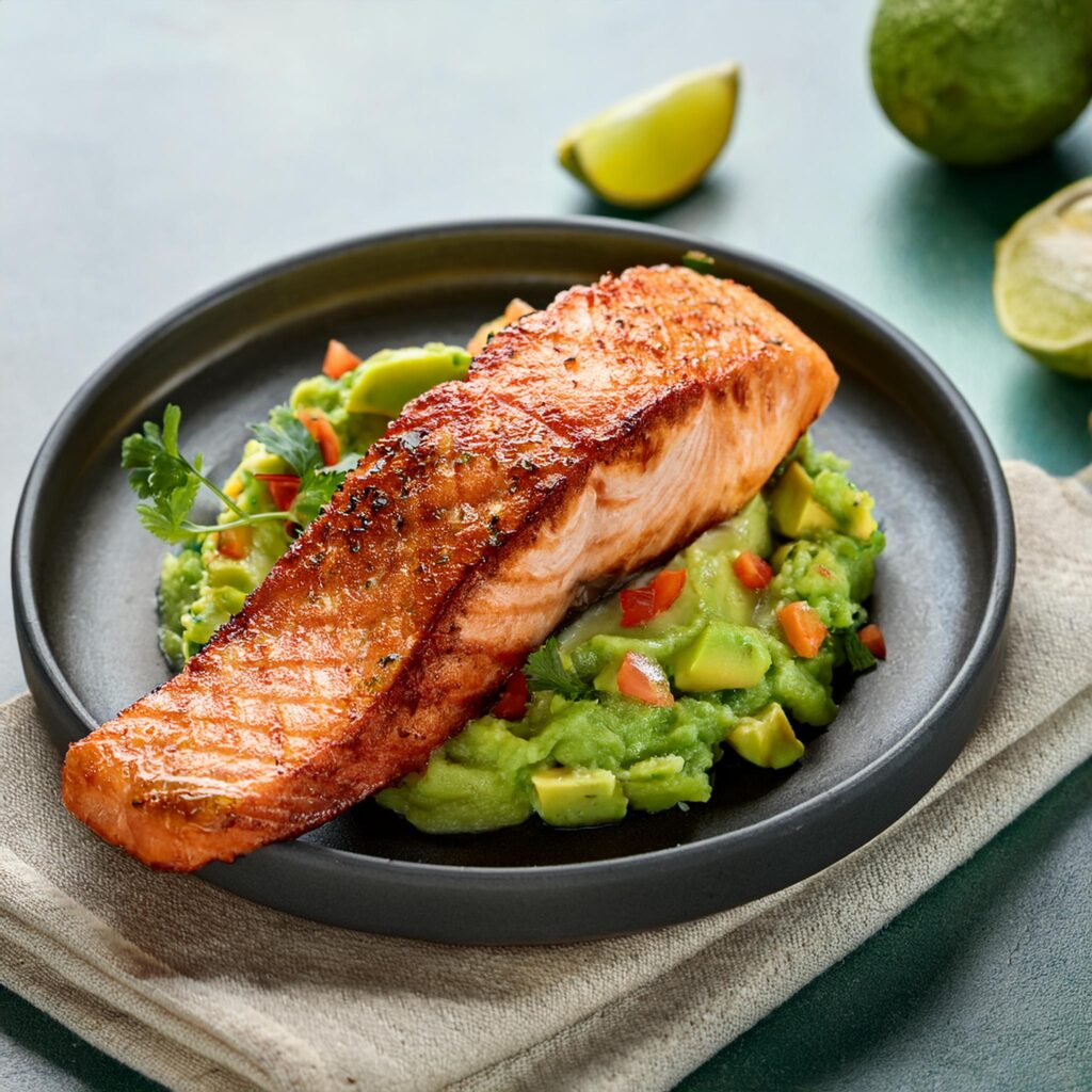 Grilled-Salmon-with-Avocado-Salsa