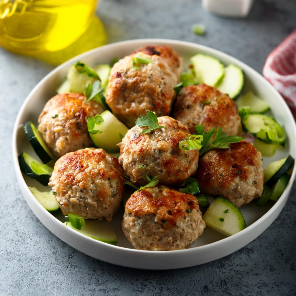 Turkey and Zucchini Meatballs