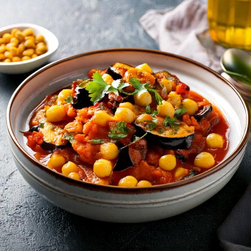 Eggplant-and-Chickpea-Stew