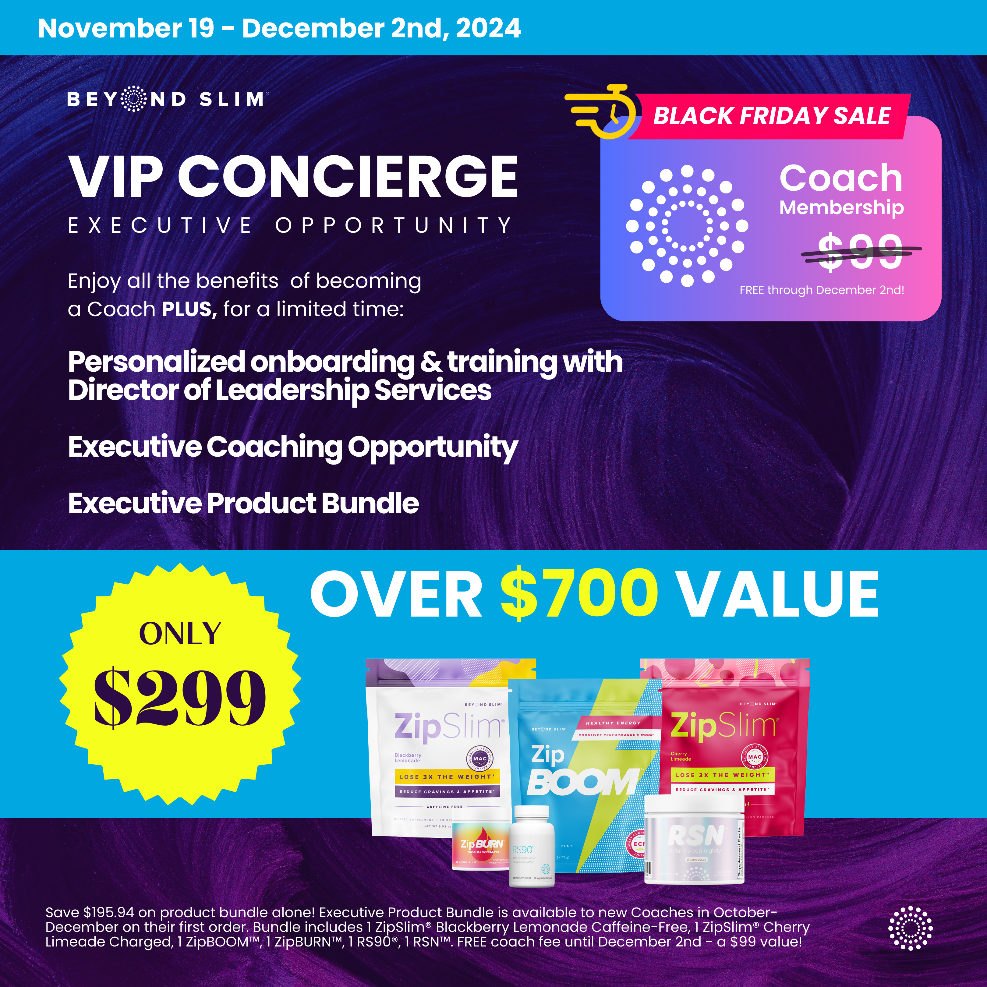 Beyond Slim Black Friday Sale: Over $700 Value for Only $299! Coaches ...