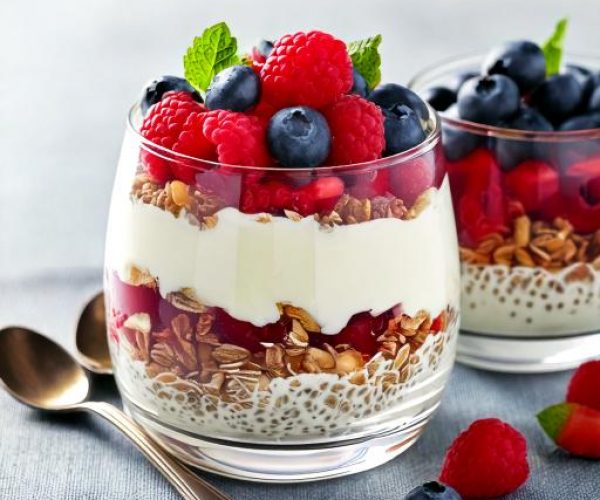 Recipe 3 - Greek Yogurt and Berry Parfait